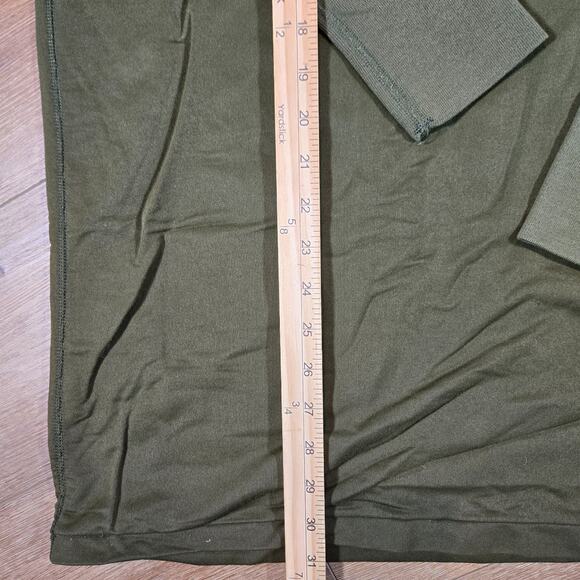 Vintage Military Shirt Mens M Green Lite Industries Button Up Utility Hiking - Picture 5 of 7